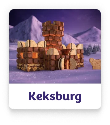 Bastelanleitung Keksburg