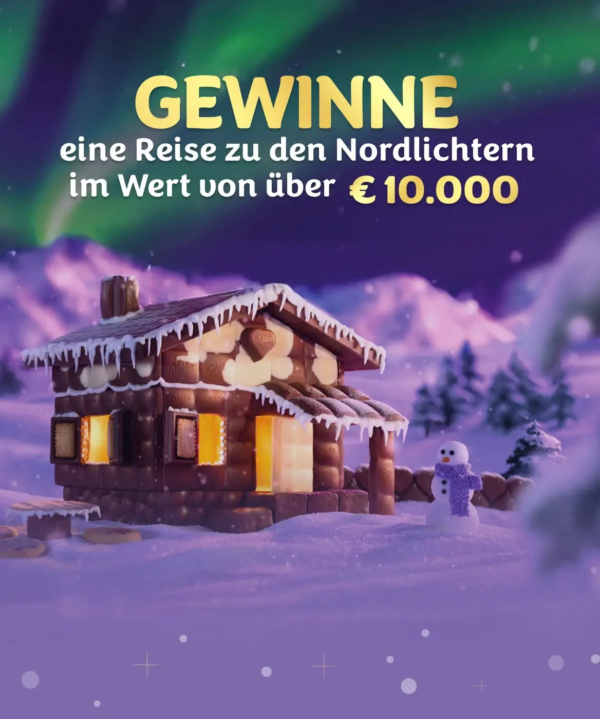 Gewinne eine Reise zu den Nordlichtern im Wert von über € 10000